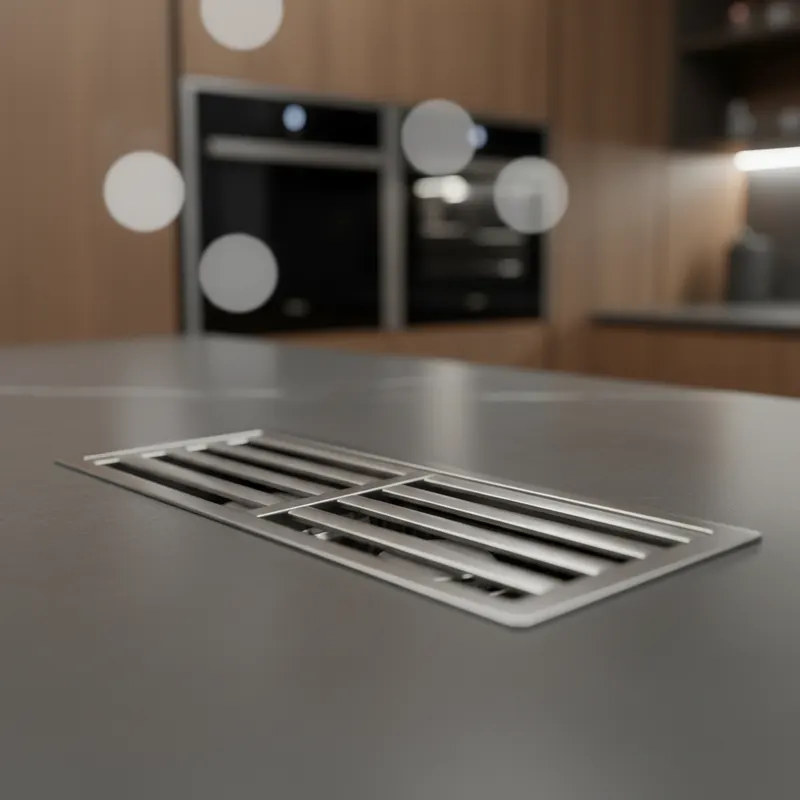 downdraft cooktops — illustration